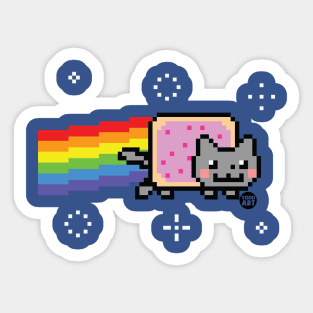 SPACE CAT Sticker